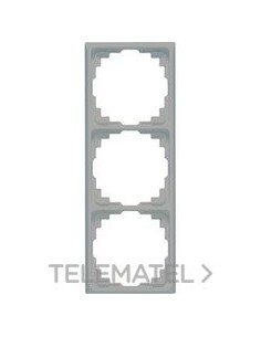 MARCO CANAL 3 ELEMENTOS GRIS OSCURO