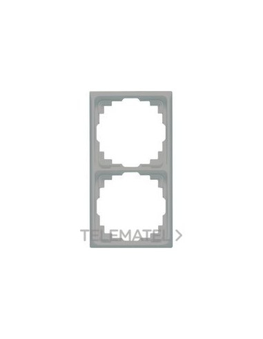 MARCO CANAL 2 ELEMENTOS GRIS OSCURO