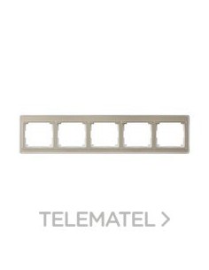 MARCO BRONCE-ORO DOBLE QUÍNTUPLE