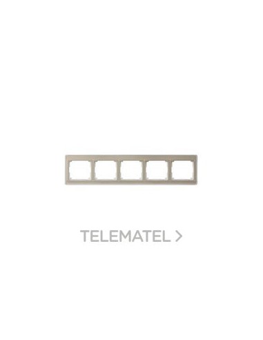 MARCO BRONCE-ORO DOBLE QUÍNTUPLE