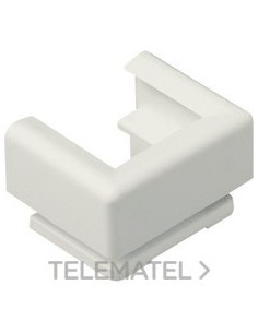 ENTRADA CABLES PARA CANAL 15x15 BLANCO