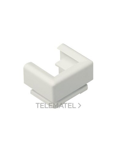 ENTRADA CABLES PARA CANAL 15x15 BLANCO