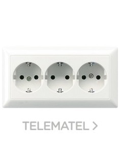 ENCHUFE TRP.CAN.CBL.AS523BFWW AS BL ALP.