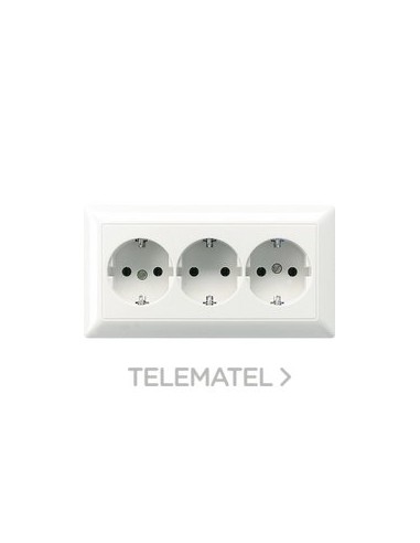 ENCHUFE TRP.CAN.CBL.AS523BFWW AS BL ALP.