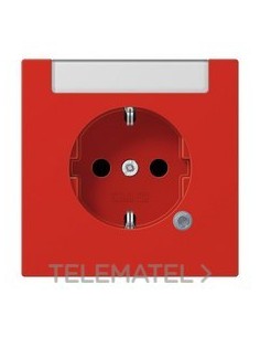 ENCHUFE SCHUKO ROSSO