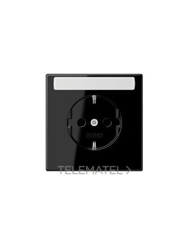 ENCHUFE SCHUKO® INSCRIPCIÓN LS NEGRO