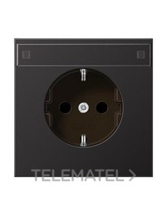 ENCHUFE SCHUKO® INSCRIPCIÓN LS DARK