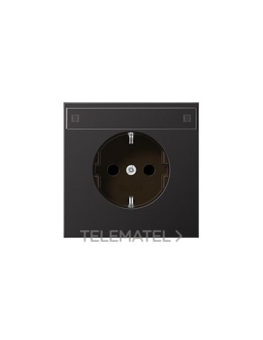 ENCHUFE SCHUKO® INSCRIPCIÓN LS DARK