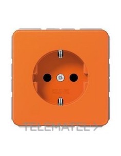 ENCHUFE SCHUKO® CD NARANJA