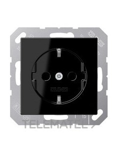 ENCHUFE SCHUKO® A1521BFSW A NEGRO