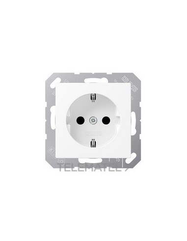 ENCHUFE SCHUKO® A1520BFWWM A BLANCO MATE
