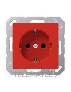 ENCHUFE SCHUKO® A1520BFRT A ROJO
