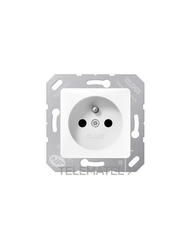 ENCHUFE FRANCÉS/BELGA 50x50 BL ALP.