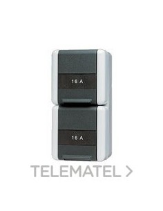 ENCHUFE DBL.VT.INSC.WG 800