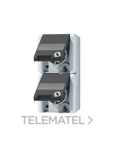 ENCHUFE DOBLE VERTICAL WG 800