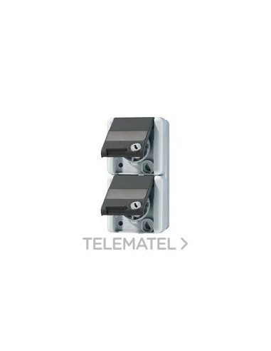 ENCHUFE DOBLE VERTICAL WG 800