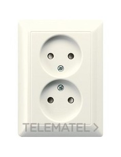 ENCHUFE DBL.S/TT AS5010KIU AS BL