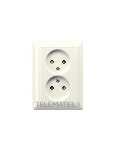 ENCHUFE DBL.S/TT AS5010KIU AS BL