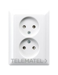 ENCHUFE DBL.S/TT AS BL ALP.