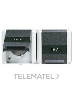 ENCHUFE DBL.HZ.PROT.INSC.WG 800