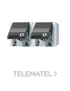 ENCHUFE DBL.HZ.INSC.WG 800