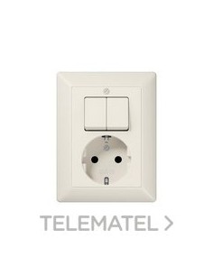 ENCH.DBL.CAN.CBL.10AX 250V 80x5x105mm AS