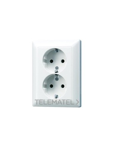 ENCH.DBL.16A 250V 80x5x105mm AS BL ALP.