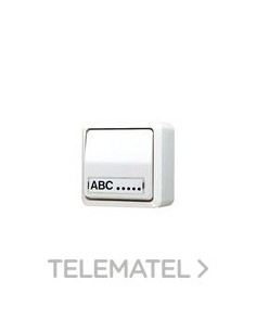 CONMUTADOR TECLA INSC.BL ALP.