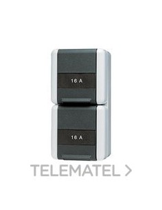 BASE ENCHUFE SCHUKO® DBL.INSC.VT.