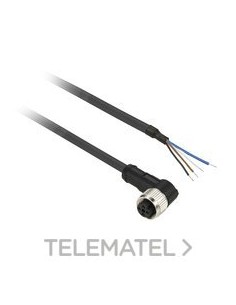 CONECTOR XZCP1041L2 M8 ACODADO