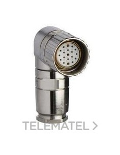 CONECTOR M12 HEMBRA 90U
