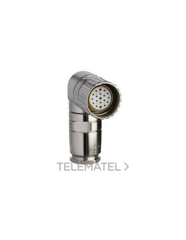 CONECTOR M12 HEMBRA 90U