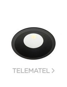 DownL 12w 2050/840 D230 IP54  BK