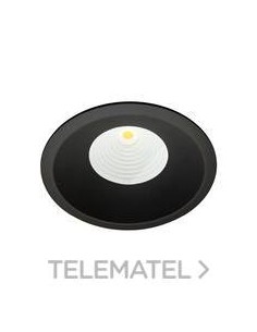 DownL 17w 2650/830 D185 IP54 D BK