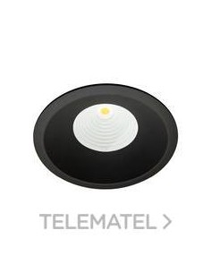 DownL 12w 2050/840 D185 IP54  BK