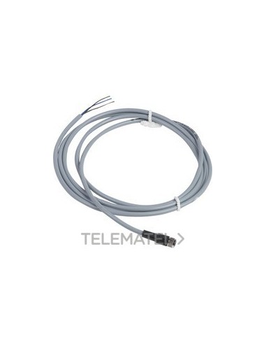 CONECTOR CABLE PVC HEMBRA M8 4pin 2m