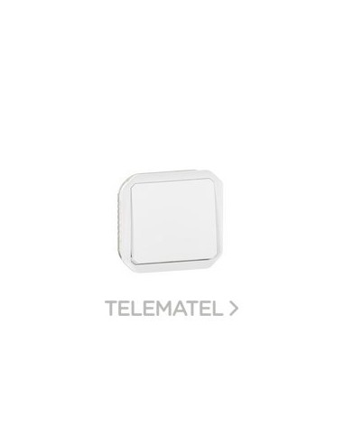 PULSADOR NA PLEXO MODULAR, 10A, BLANCO