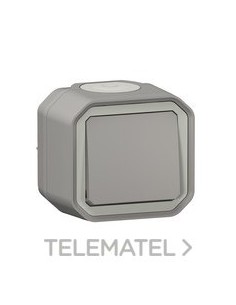 CRUZ.PLEXO IP55,10AX,250V,MONOBL.SUPF.GR