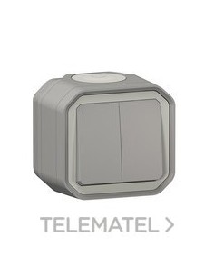 CONMUTADOR DBL.PLEXO MONOBL.SUPF.10AX,GR