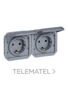 BA.CTE.PRECBLD.PLEXO IP55,2x2P+T,HORIZON