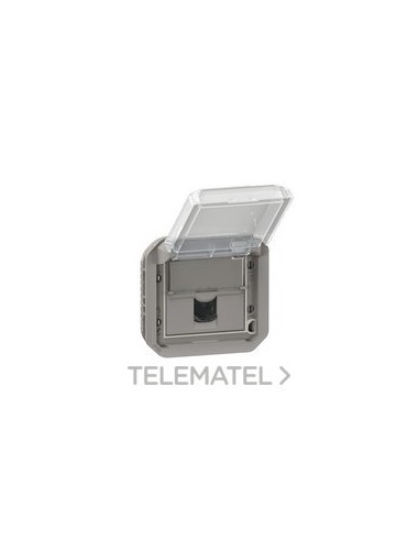BASE RJ45 Cat.6 FTP PLEXO, MODULAR, GRIS