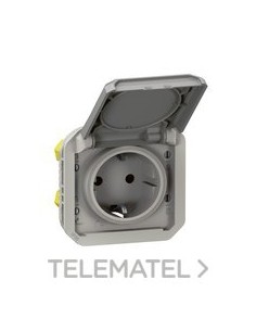 BA.CTE.MDR.PLEXO IP55,2P+T,EMBOR.TORN.GR