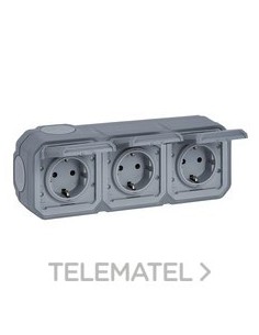 BA.CTE.PLEXO IP55,16A,3x2P+T,INST.SUPF