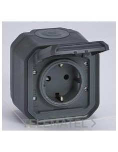 BA.CTE.MONOBL.SUPF.PLEXO IP55,16A,2P+T