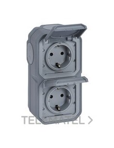 BA.CTE.MONOBL.PLEXO IP55,16A,2x2P+T,INST