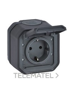 BA.CTE.MONOBL.SUPF.PLEXO IP55,16A,2P+T