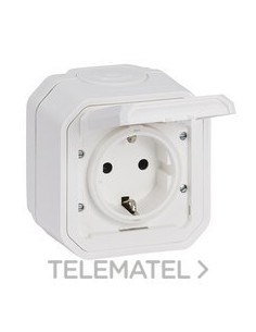 BA.CTE.MONOBL.SUPF.PLEXO IP55,16A,2P+T