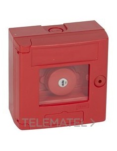 COFRE ROTURA CRISTAL ROJO SAL