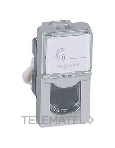 MO-BASE RJ45 C6 UTP 1M AL