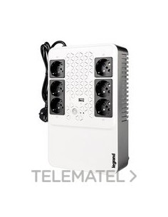UPS-KEOR MULTIPLUG 600VA